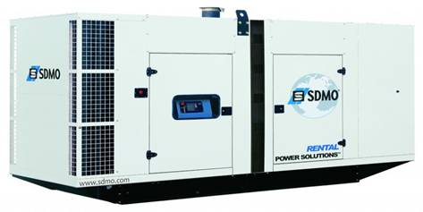 Дизельные генераторы SDMO RENTAL POWER SOLUTION