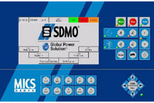 пульт управления дизельной электростанцией SDMO